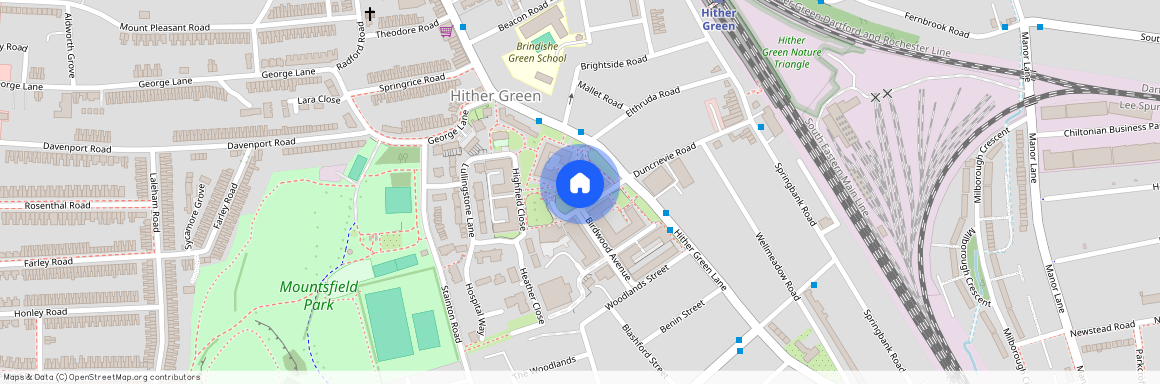 Hither Green Lane, Lewisham, SE13, London