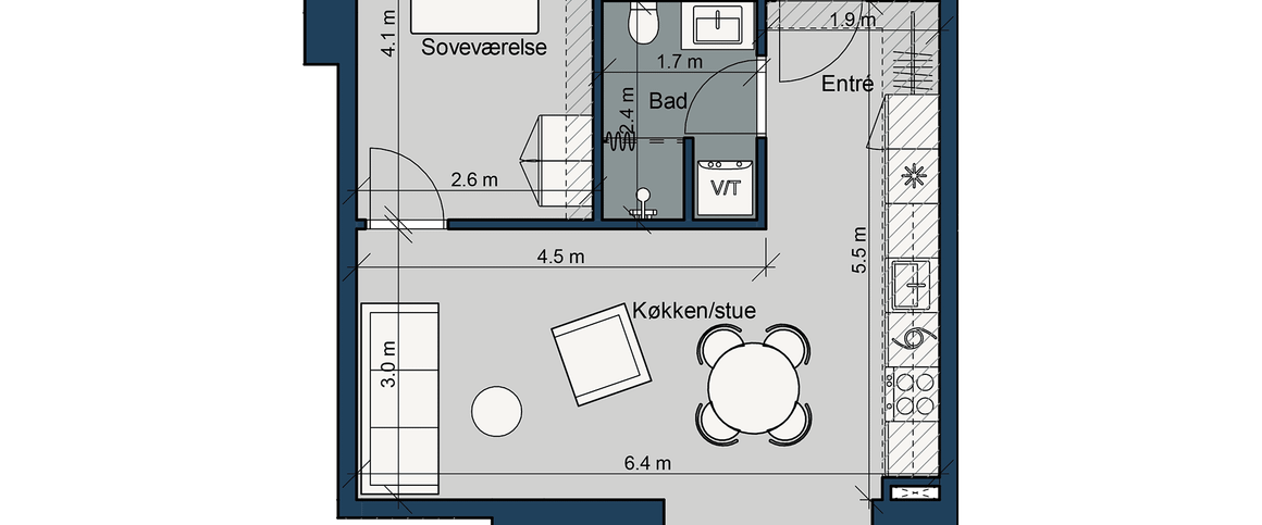 Østre Havnepark 27, 5. lejl. 3 - Photo 1