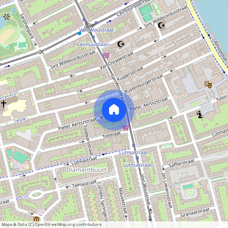 Nieuwe Pijp, 1073 SL, Pieter Aertszstraat, Amsterdam