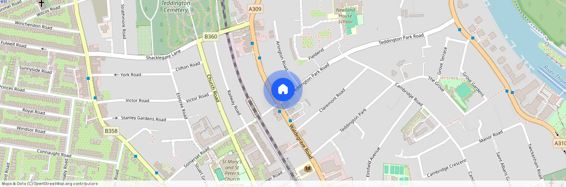 Camera House, 5 Pinewood Gardens, Teddington, TW11