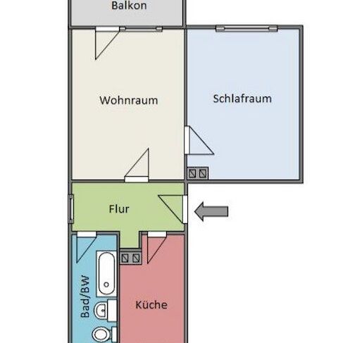 Martin-Luther-Straße 88, 08525 Plauen - Photo 2