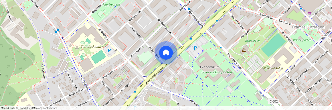 Luthagsesplanaden, Uppsala