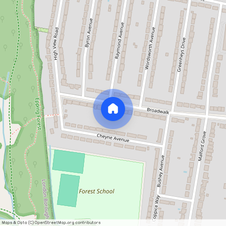Broadwalk, South Woodford
