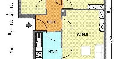 Reinkommen und Wohlfühlen: günstige 2,5-Zimmer-Wohnung - Photo 2