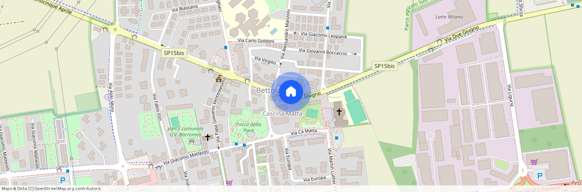 Peschiera Borromeo, via 2 giugno - Bettola, Peschiera-Borromeo