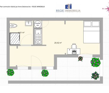 Location Appartement 1 pièce 25m² GRENOBLE 38100 - Photo 3