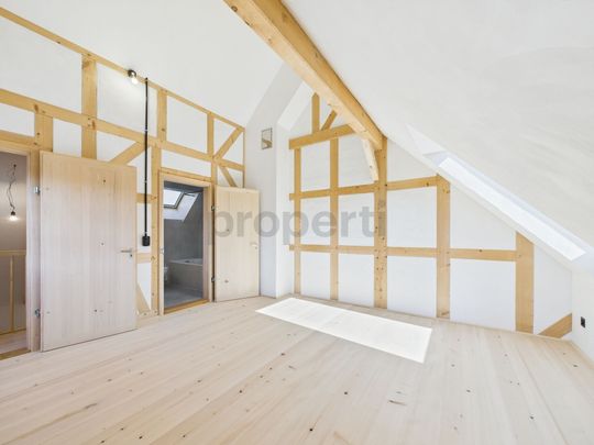 Charmante komplett sanierte 4-Zimmer-Altbauwohnung im ruhigen Dorfkern von Fägswil bei Rüti - Photo 1
