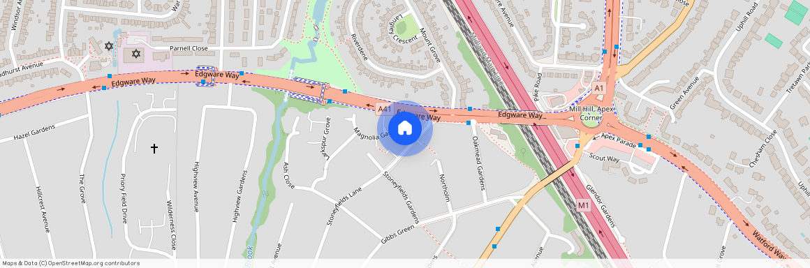 Stunning 2 bedroom house in Magnolia Gardens HA8