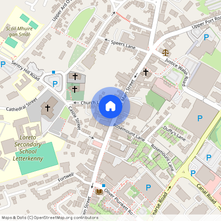 1, 26/28 Main Street, Letterkenny, Co.Donegal F92 E9PN, Cathedral Court