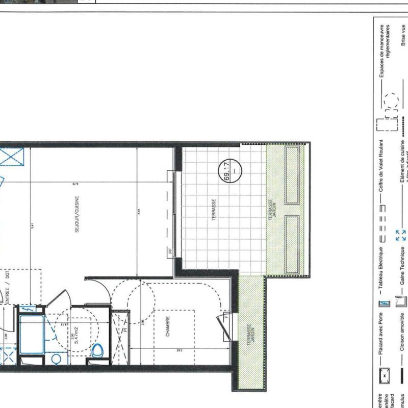 T2 neuf Quatier Arènes - Photo 1