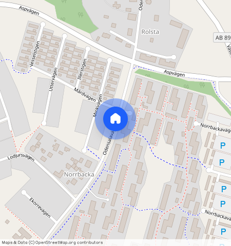 Odensalavägen, Märsta