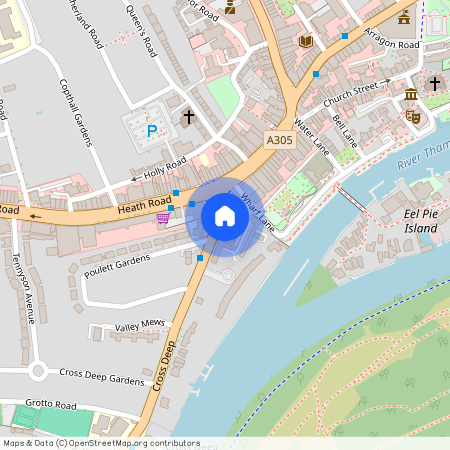 King street Parade (LC498), Twickenham. TW1