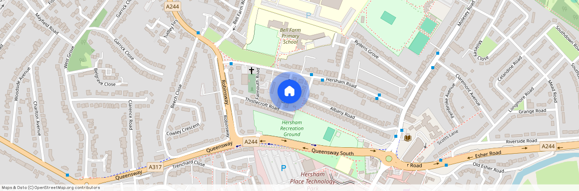KT1, Walton On Thames