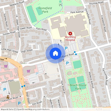 Park Road Worthing West Sussex