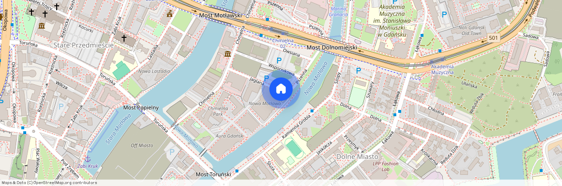 ul. Jaglana, Śródmieście, Gdańsk, pomorskie