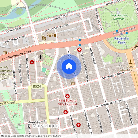 Devonshire Place, Marylebone, W1G