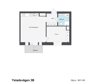 Ystadsvägen 3 B, Eslöv Centrum - Photo 1