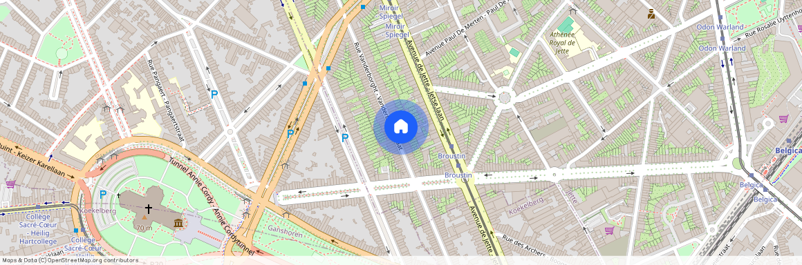 Rue Vanderborght 108, Jette