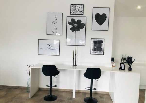 LONG-TERM RENTAL FROM SEPTEMBER 2026. Modern villa with pool and sea views for rent in Moraira.