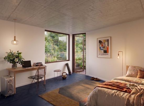 Moderne 2-Zimmer-Dachgeschosswohnung mit 3 Balkonen - Photo 1