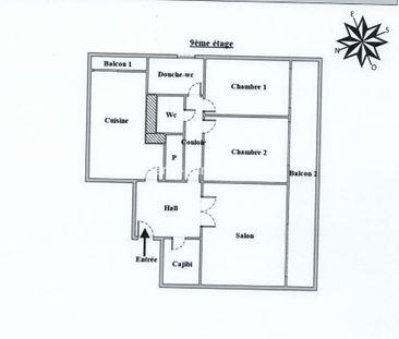 Location Appartement 3 pièces 84m² AJACCIO 20090 - Photo 2