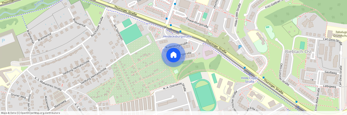 Rudelsburgstraße 58, 07552 Thüringen - Gera