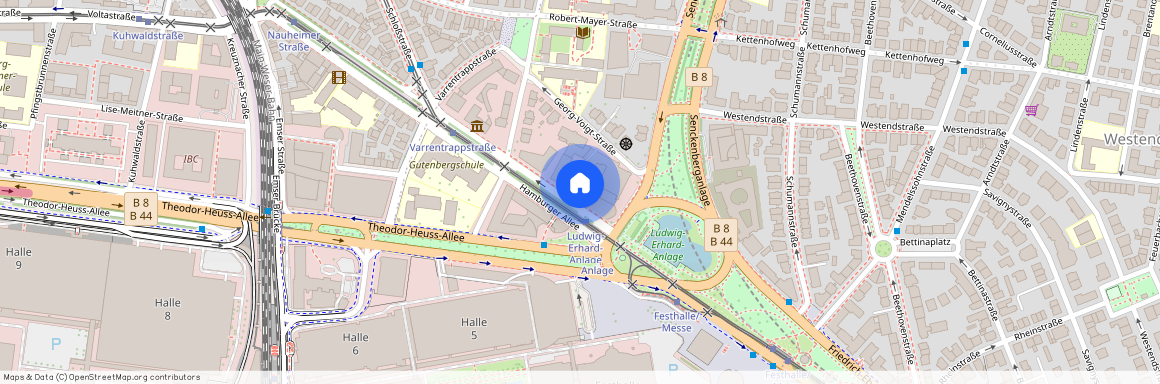 Hamburger Allee 4, 60486 Frankfurt am Main, Germania