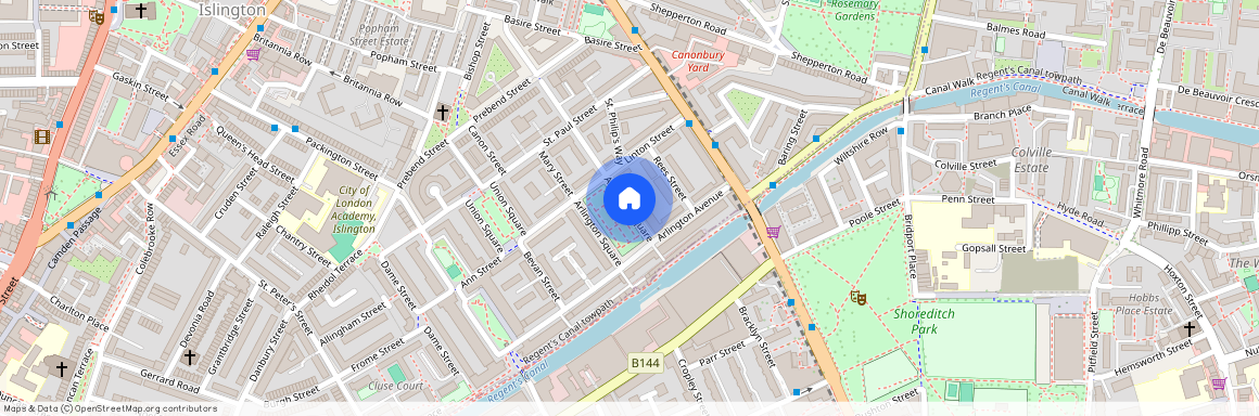 Arlington Square, Islington, N1