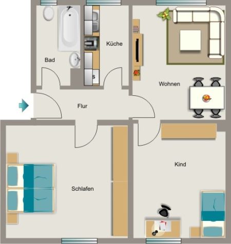 Evastraße 3, 45889 Gelsenkirchen - Photo 5