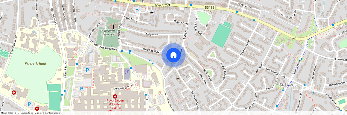 Butts Road Heavitree, EX2 5BL, Exeter