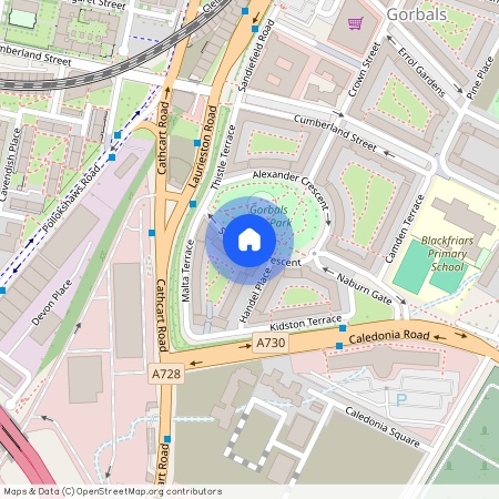 Southside Crescent, Glasgow