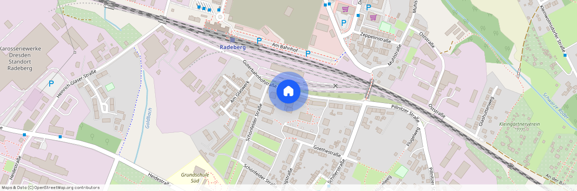 Güterbahnhofstraße 7-9, 01454 Sachsen - Radeberg