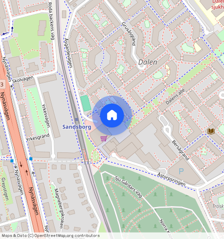 Åsgärdevägen 105, Enskededalen