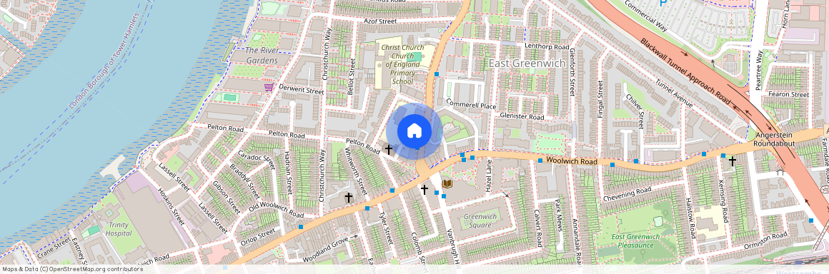 Blackwall Lane, Greenwich, SE10, London