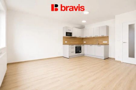 Pronájem bytu 2+kk, ul. Jižní, Brno - Horní Heršpice, novostavba - výhoda prvního nájemníka, balkon, garážové stání - Fotografie 2