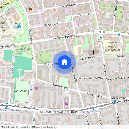 Friedrichstraße 39, 97082 Bayern - Würzburg