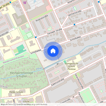 Schlossallee 3, 13156 Berlin - Niederschönhausen