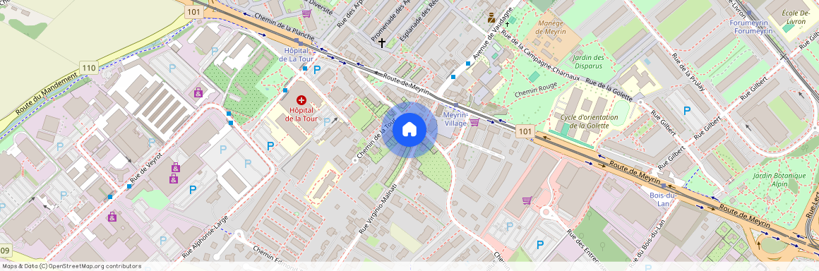 1217 Meyrin, Rive Droite (Campagne)