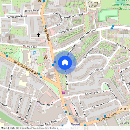 Stuart Crescent, Wood Green, London, N22