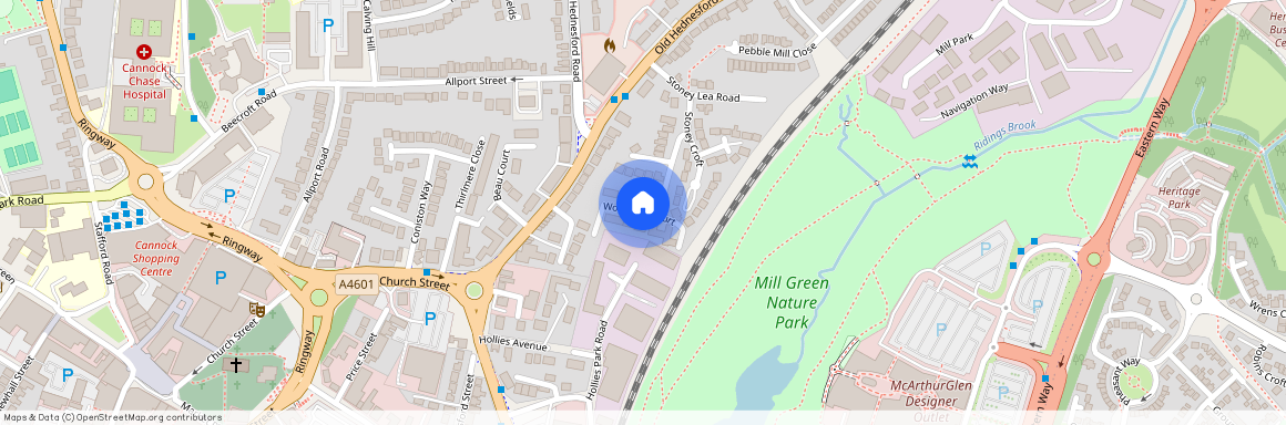 Woottons Court, Cannock