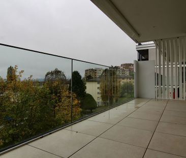 Appartement récent et lumineux de 2 pièces, avec vue et grande terr... - Photo 6
