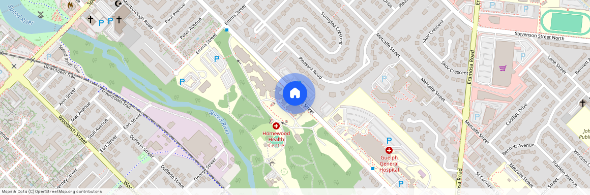 google map, Guelph, Guelph, Wellington, N1E 6K9