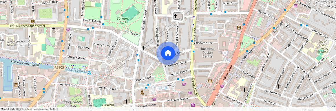 Cloudesley Place, N1, Islington, London, N1