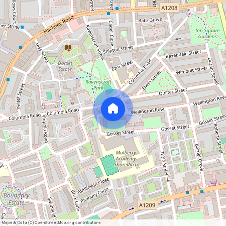 Wellington Row, E2, London