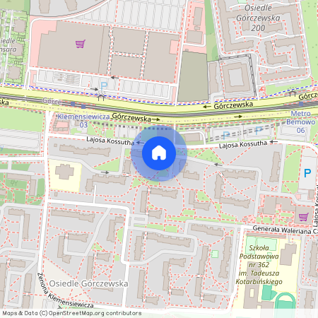 Warszawa, Bemowo, Jelonki, Północne, Lajosa, Kossutha