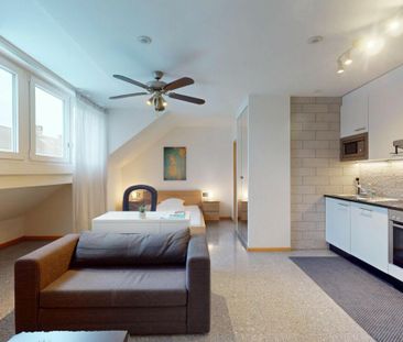 1.5 Zimmer, 33 m², 4. Stock - Foto 3