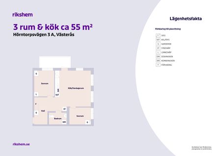 Hörntorpsvägen 3 A, Västerås - Foto 2