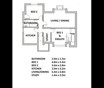 2 Bed Penthouse, Woodville Gardens, W5 - Photo 3