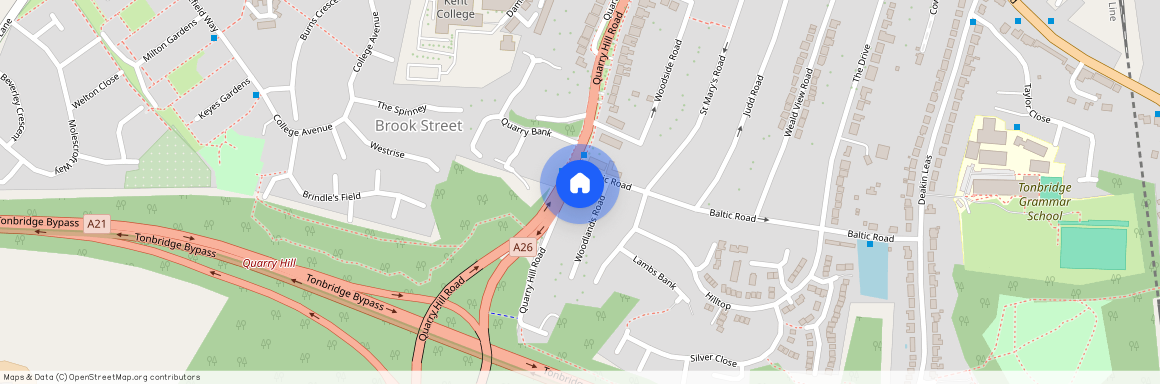 2 Bedroom Terraced House with Garden, Baltic Road, Tonbridge