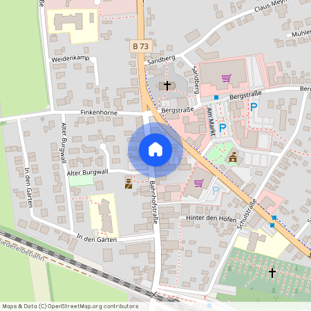 Bahnhofstraße 7-9 (wird geändert zu: Stader Straße 2a), 21781 Niedersachsen - Cadenberge